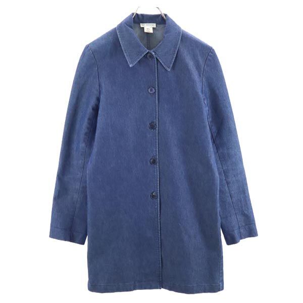 eric stewart 90s USA製 オールド デニム ステンカラーコート XS eric stewart レディース拍卖