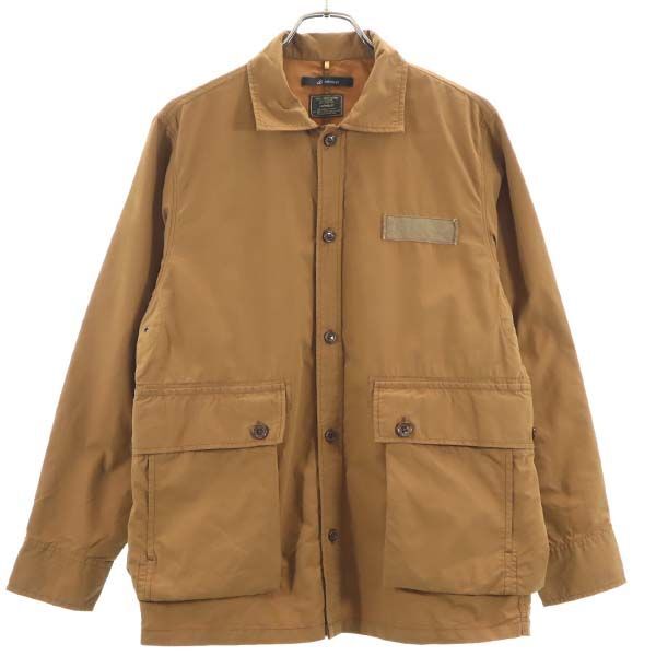 未使用 ジョンブル ミリタリー シャツジャケット S ブラウン Johnbull メンズ拍卖