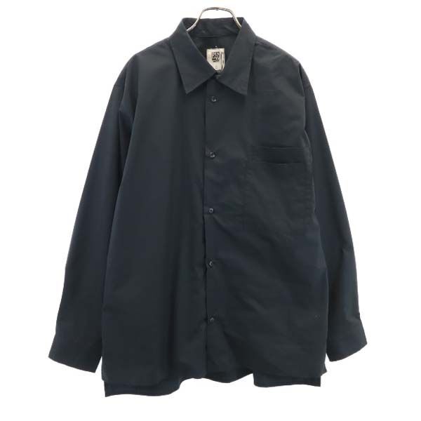 未使用 バースト222 20ss プリント 長袖 シャツ 2 ブラック vast222 ラバーソウル メンズ拍卖