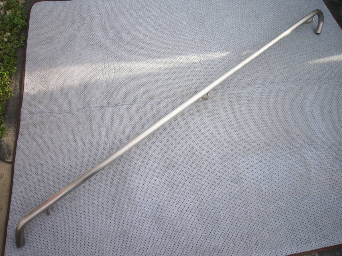 ステンレス製 手すり 手摺り 全長260cm 学校 校舎 公園 玄関 階段 屋内 屋外 左手側 拍卖