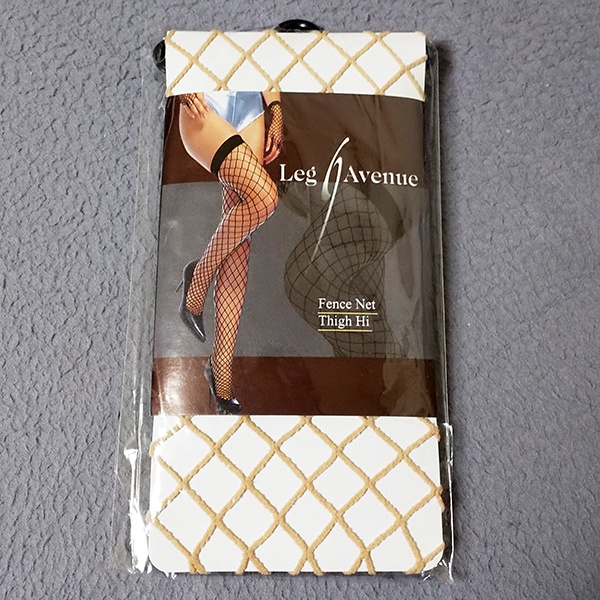 フェンスネットストッキング(網目大)ベージュ サイズ:フリー(M-L) LegAvenue 9014 新品・未使用拍卖