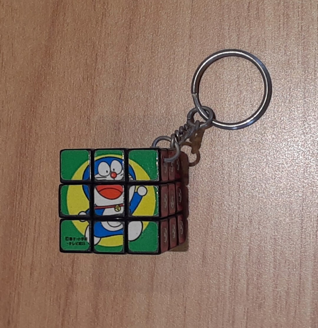 ドラえもん マジックキューブ ミニパズル おもちゃ キーホルダー コレクション のび太 ドラミちゃん ジャイアン スネ夫 しずかちゃん拍卖
