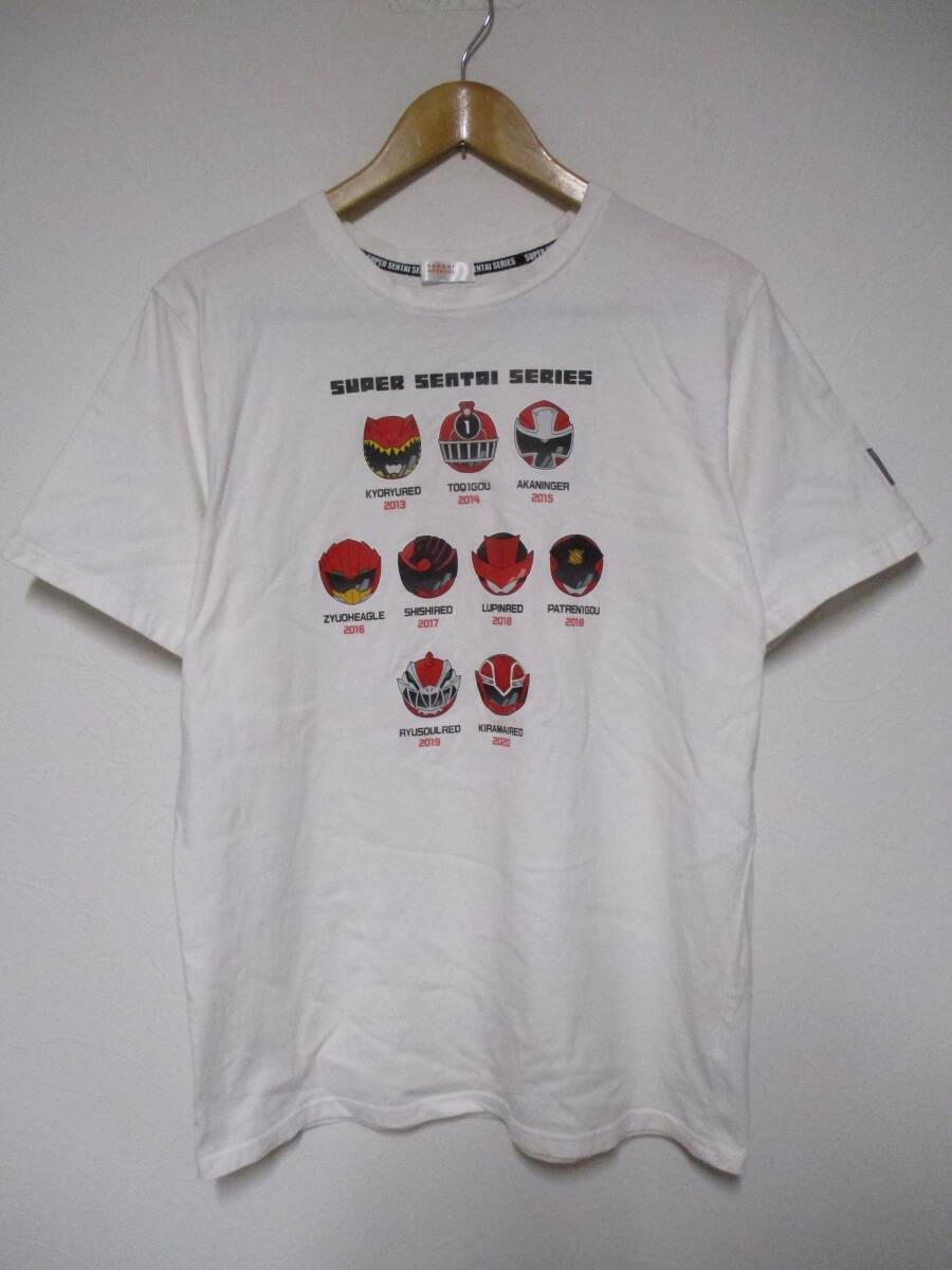 BANDAI バンダイ スーパー戦隊シリーズ Tシャツ LLサイズ拍卖