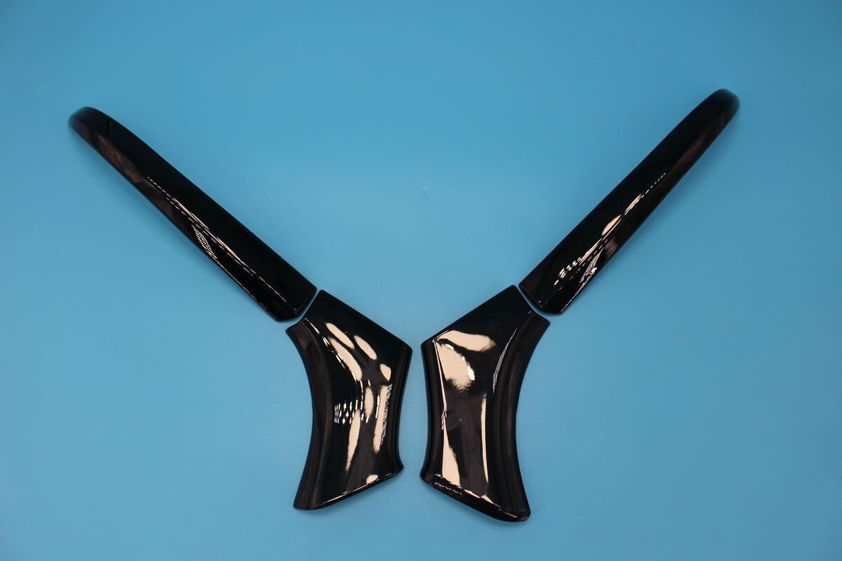 ハリアー80系 harrier ドアミラーガーニッシュ【D327a】(ブラック)拍卖