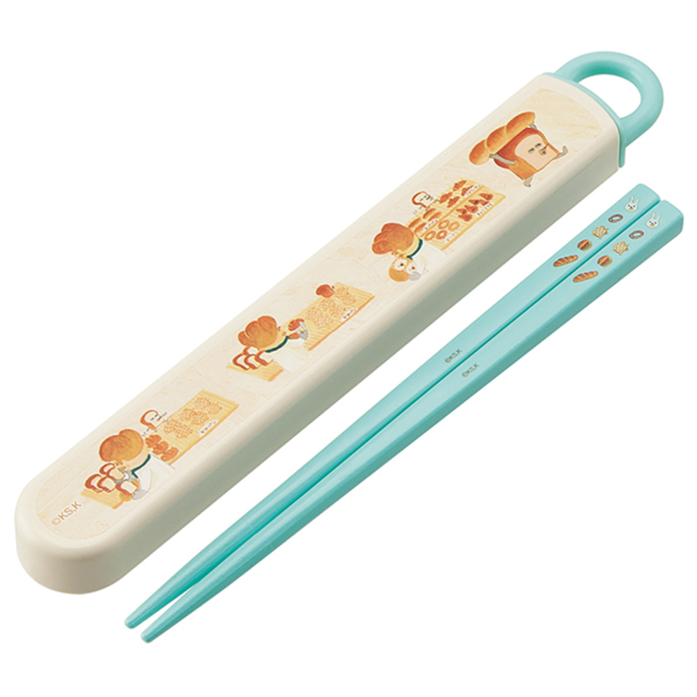 ☆ パンどろぼう ☆ キャラクター お箸セット 食洗器対応 箸入れ 抗菌 お箸セット 子供 キャラクター 箸入れ 箸 セット 保育園 SKATER拍卖