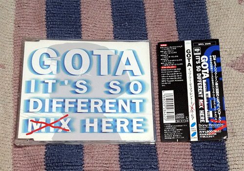 CD It's So Different Here Mix GOTA 屋敷豪太 オビ付 ディスク美品 割引特典あり 送料込拍卖