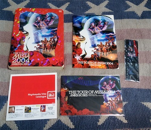 DVD THE TOUR OF MISIA 2004 MARS and ROSES MISIA 2枚組 初回盤 ブックマーカー ポストカード付 正規国内盤 ディスク良好拍卖