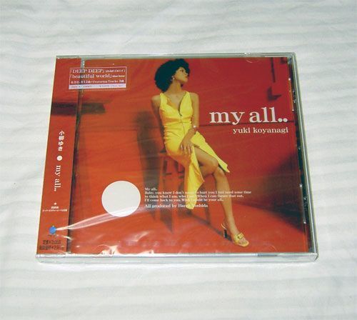 CD my all.. 小柳ゆき 新品未開封 正規国内盤 送料込 割引特典あり拍卖