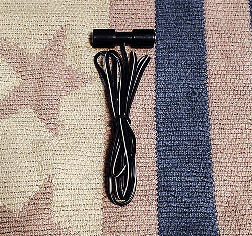 単三 単3 ダミー電池 電源供給型 ケーブル付 黒 1本タイプ 日本製 未使用拍卖