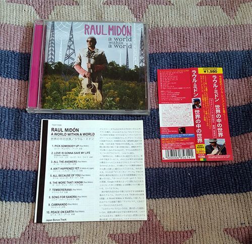 CD 世界の中の世界 ラウル・ミドン Raul Midon 歌詞・対訳・解説付 正規国内盤 ディスク良好 送料込拍卖