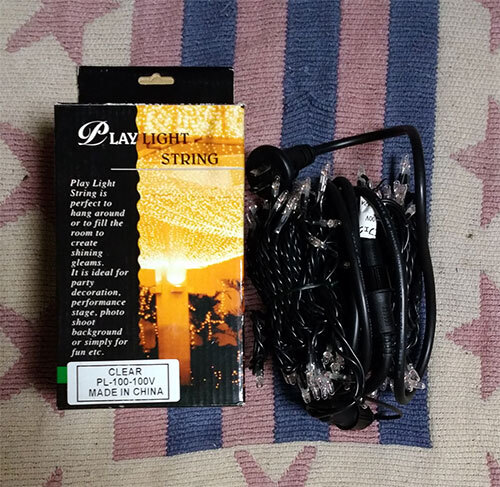 イルミネーション イルミ プレイライト PL-100-100V 100球 クリア 未使用拍卖