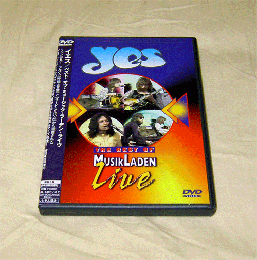 DVD THE BEST OF MUSIK LADEN LIVE イエス YES 新品未開封 送料込拍卖