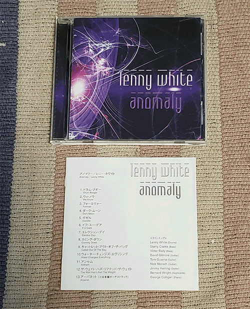 CD アノマリー Lenny White レニー・ホワイト ザ・レニー・ホワイト・プロジェクト 正規国内盤 解説・歌詞・対訳付 ディスク良好拍卖