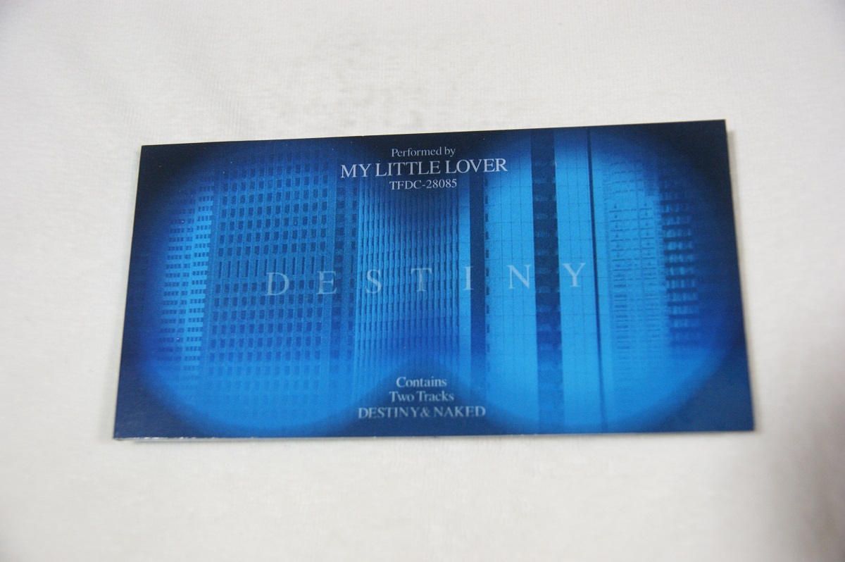 DESTINY MY LITTLE LOVER 8㎝CD拍卖
