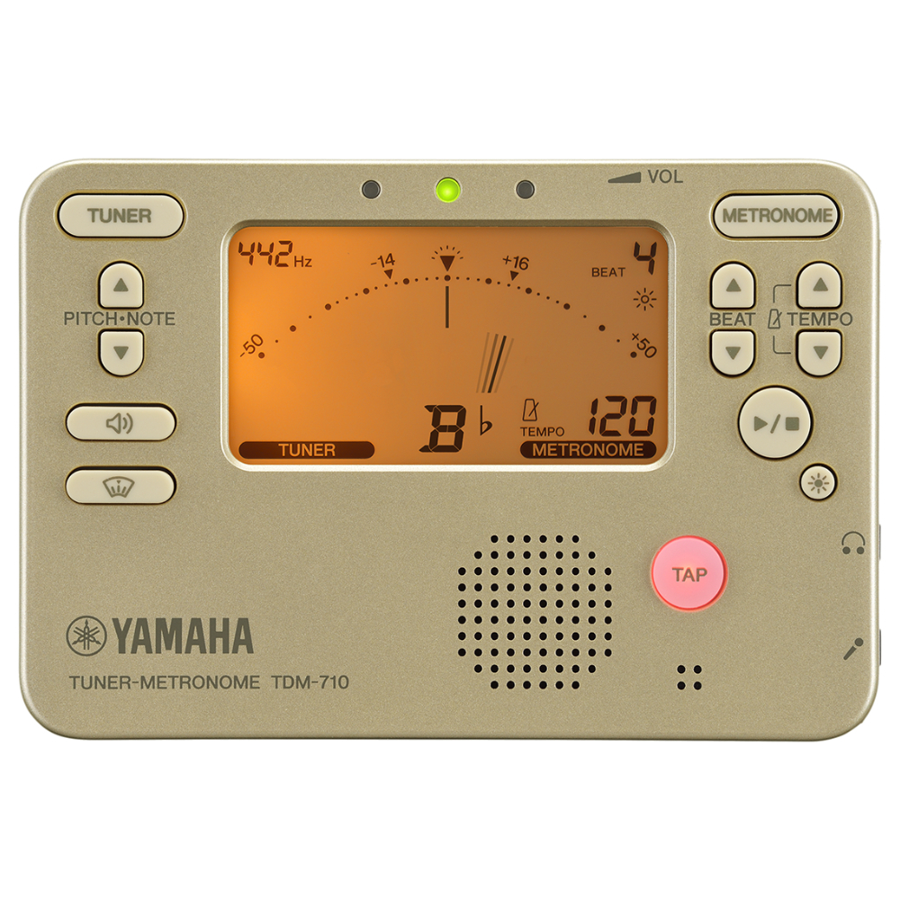 チューナー メトロノーム ヤマハ TDM-710GL ゴールド 吹奏楽 管楽器 弦楽器 ブラスバンド オーケストラ YAMAHA拍卖