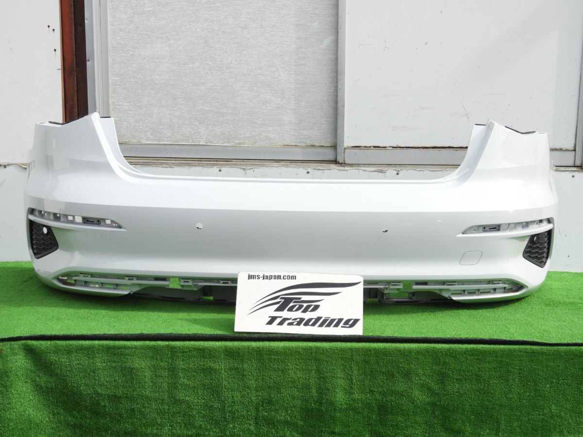 L3547vc アウディ純正 A3 アドバンスド セダン GY/8Y リアバンパー (8Y5807067B) グレイシアホワイト/LS9R拍卖