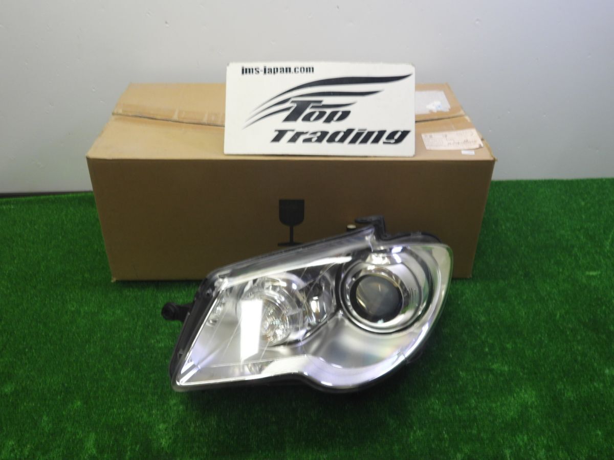 L3674/ VolksWagen純正 トゥーラン 1T 前期 ハイライン 左 キセノン ヘッドライト 1T2941751A (1T2941753A)拍卖