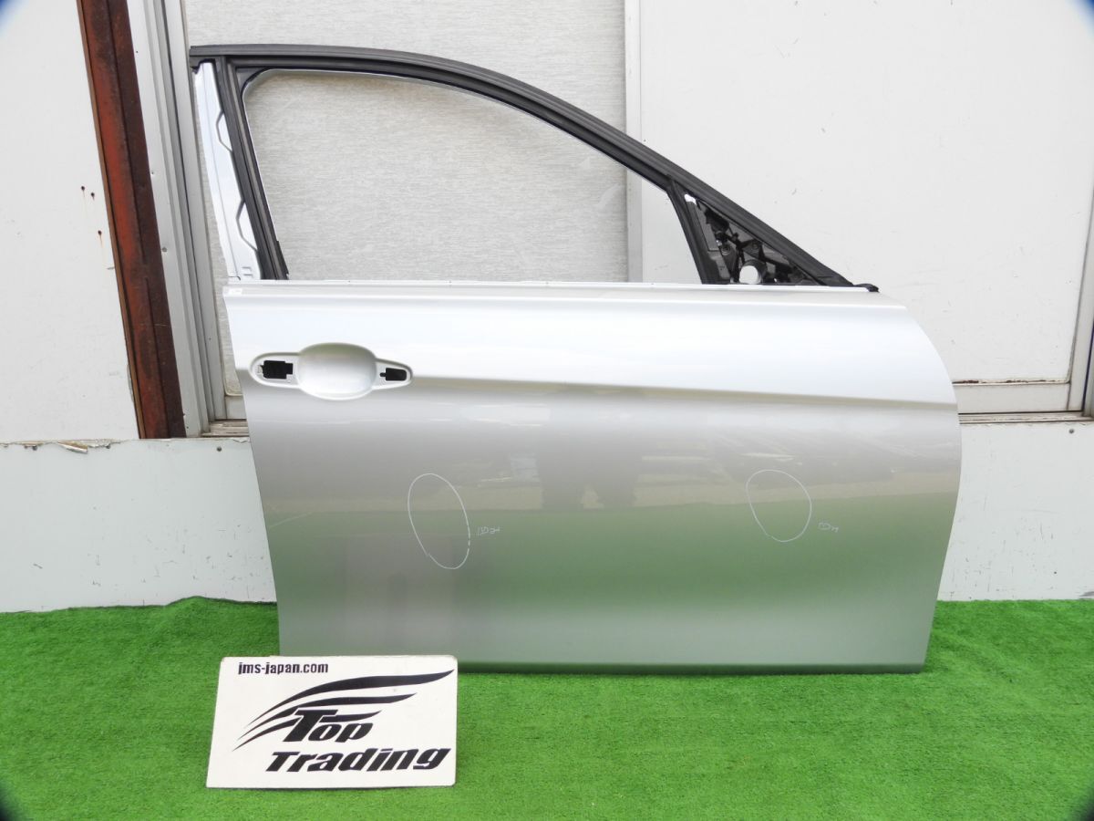 L3797vc BMW純正 3シリーズ F30/F31 LCI 後期/前期 右 フロント ドア (4100 7298566) シルバーA83 適合確認可能拍卖