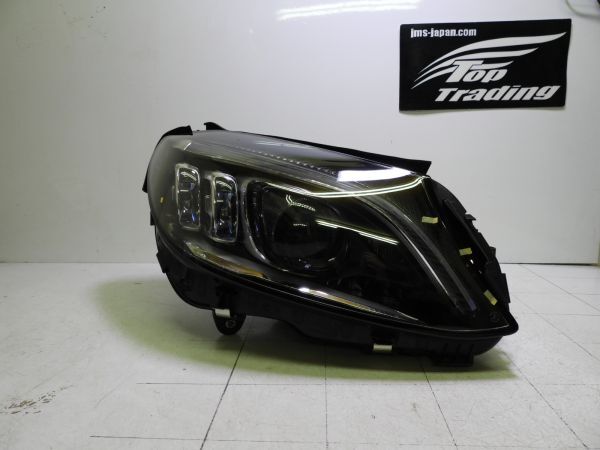 L3163vc ベンツ純正 Cクラス W205/S205 右 LEDヘッドライト ダイナミック マルチビーム LED A2059069405 (A2059069605) 適合確認可能拍卖