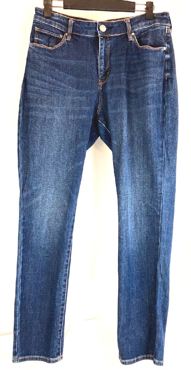 無印 良品計画 SLIM STRAIGHT デニム インディゴ 表記サイズ27 68.5cm NI-7拍卖