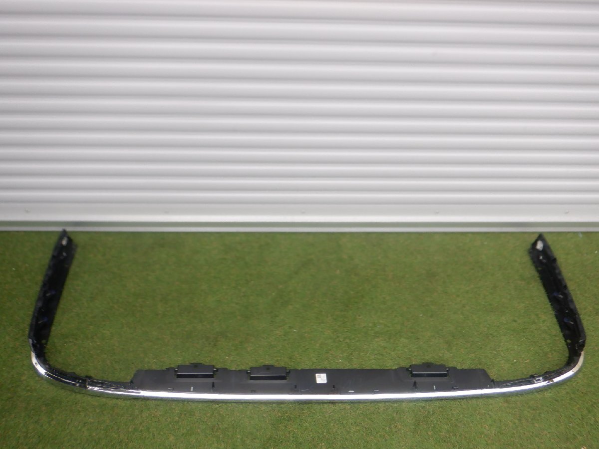 新車外し レクサス純正 TAWH15W LM500H LM エグゼクティブ リアバンパー 下部分 リップ スポイラー グラファイトブラックガラスフレーク223拍卖