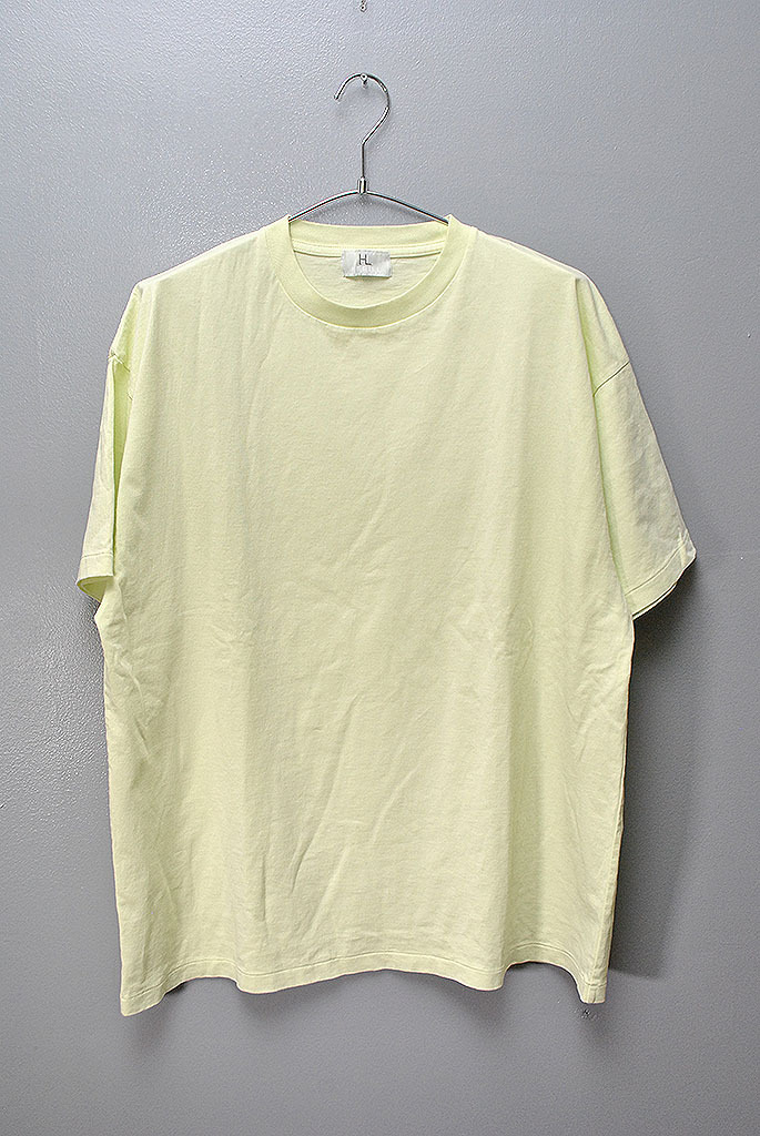 HERILL Seaislandsinker-T S/S ヘリル シーアイランドシンカー 半袖Tシャツ ライムイエロー/3拍卖