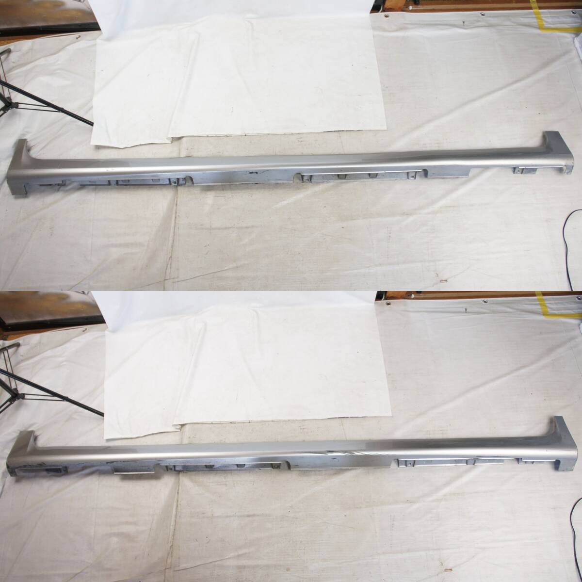 左右 サイドステップ KY0 シルバー C25 セレナ外し サイドスカート 運転席側 右 助手席側 左 G6851-CY0XX G6852-CY0XX 日産 純正 @7257s拍卖