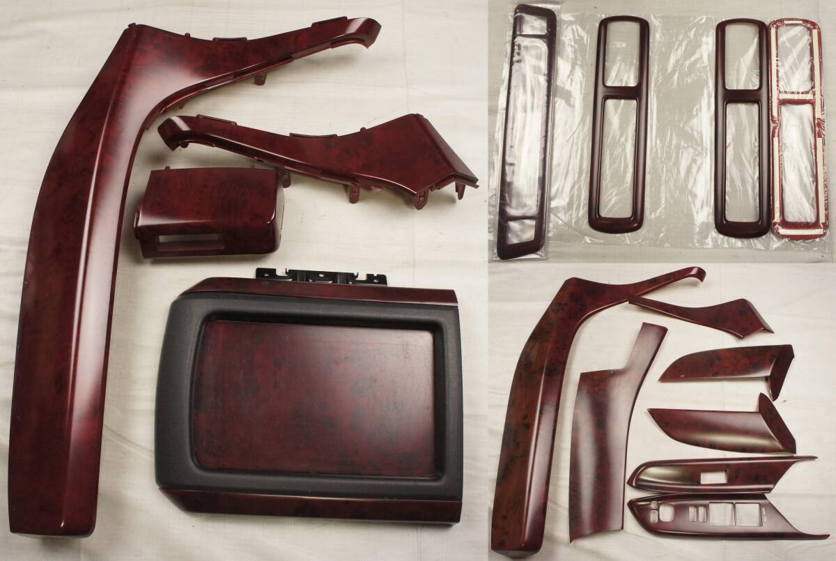 木目調パネルセット ANH20W ANH25W GGH20W GGH25W アルファード 純正 社外 T078KW2 55474-58010 55475-58010他 SecondStage トヨタ @5691s拍卖