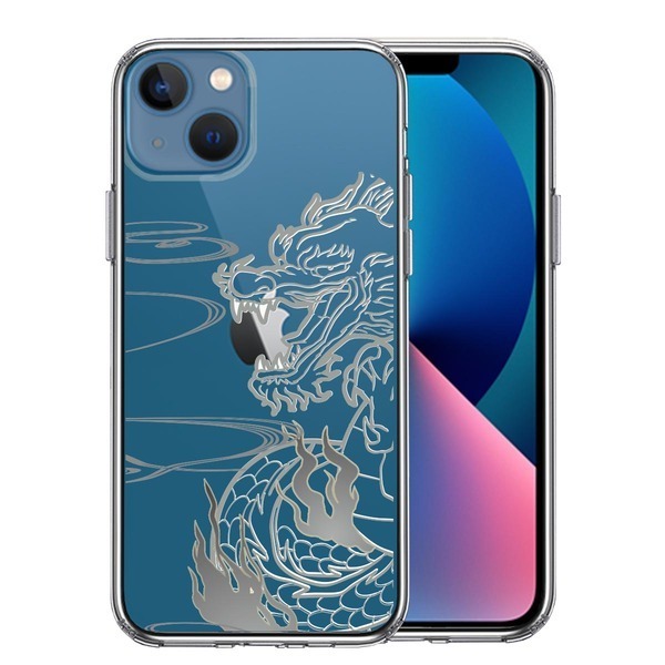 iPhone13 ケース クリア龍 1 スマホケース 側面ソフト 背面ハード ハイブリッド拍卖