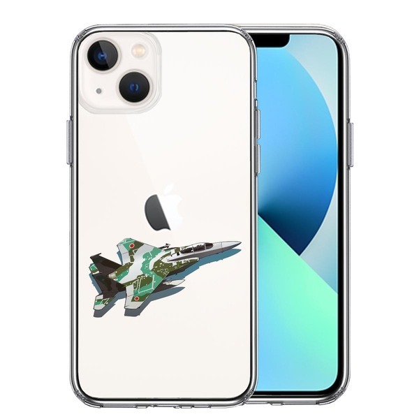 iPhone13 ケース クリア航空自衛隊 F-15J アグレッサー2 スマホケース 側面ソフト 背面ハード ハイブリッド拍卖