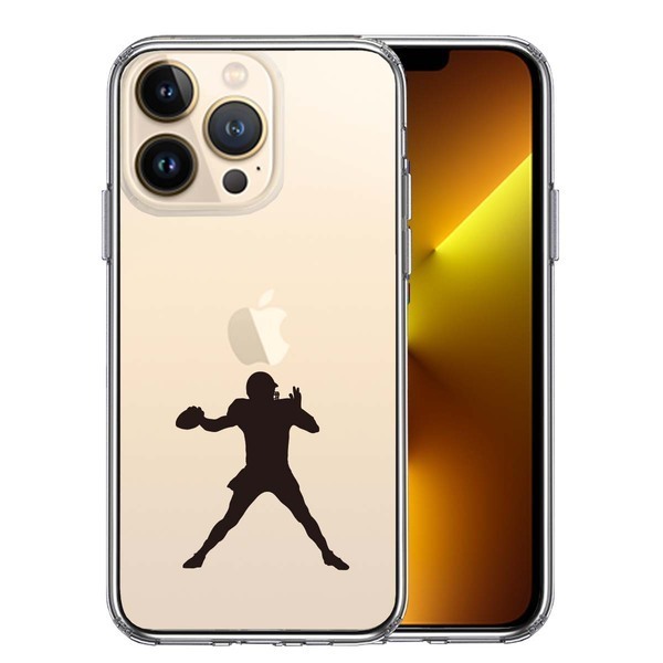 iPhone13Pro ケース クリアクォーターバック 3 スマホケース 側面ソフト 背面ハード ハイブリッド拍卖