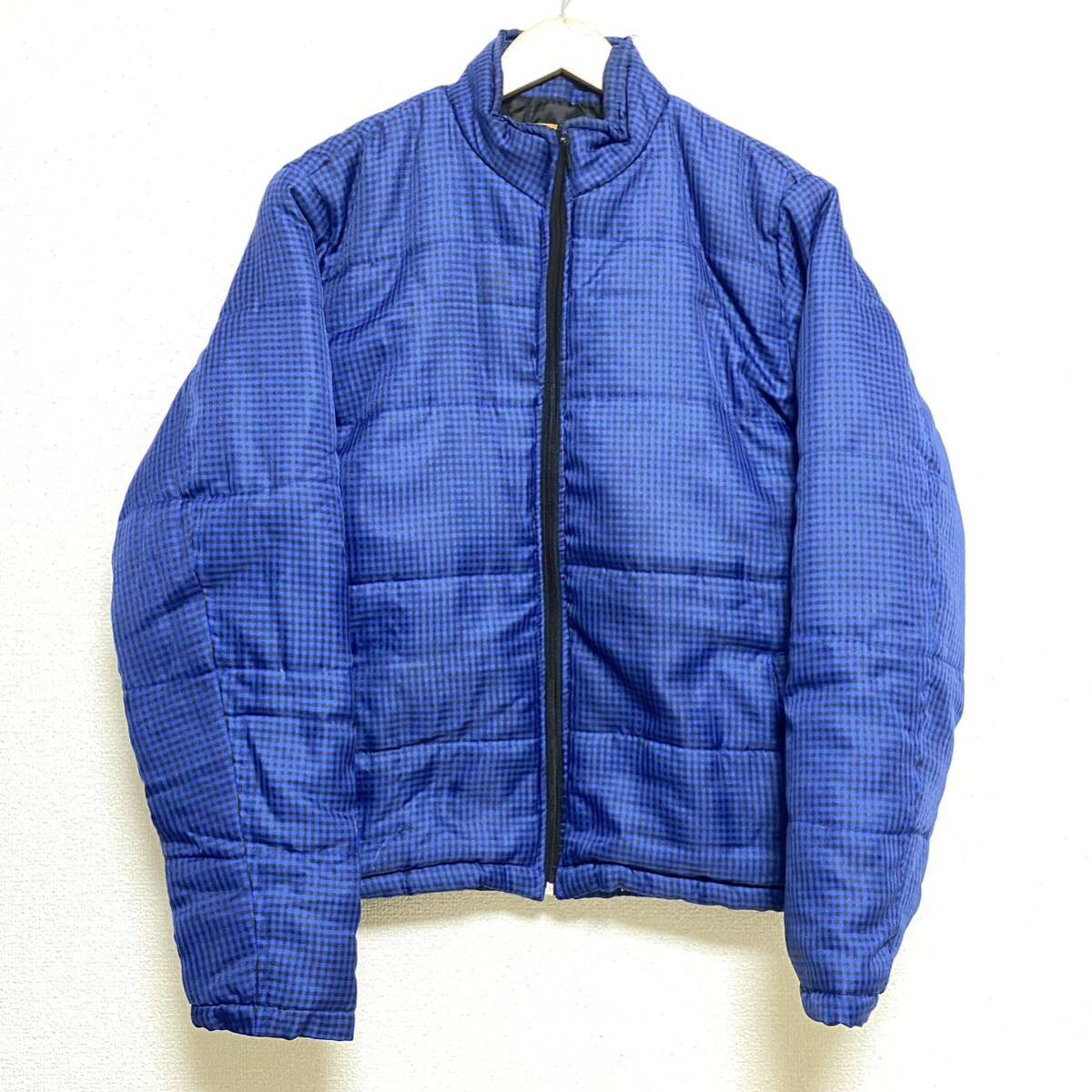 状態良好◎【gym master】ジムマスター アウター ブルゾン 中綿 ジャケット アウトドア ジップアップ 防寒 総柄 メンズ サイズM/Y14586vv拍卖