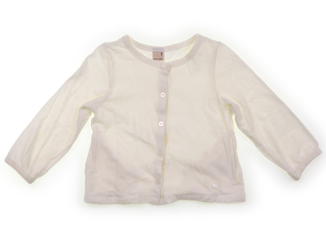 プティマイン petit main カーディガン 100サイズ 女の子 子供服 ベビー服 キッズ拍卖