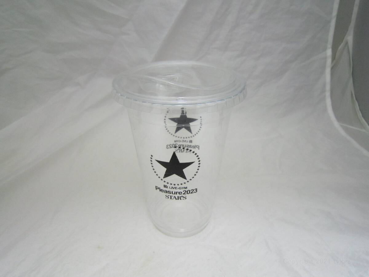 B'z LIVE GYM Pleasure 2023 STARS Cafe ロゴ入りカップ コップ [jhe拍卖
