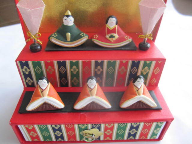 新品同様 銀座あけぼの ひな壇 ひなまつり ひな祭り 桃の節句 季節限定品 小物入れ ミニチュア インテリア雑貨 和風雑貨拍卖