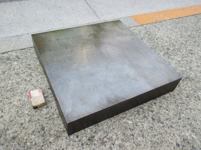 u117★定盤 595×595×高さ100mm拍卖