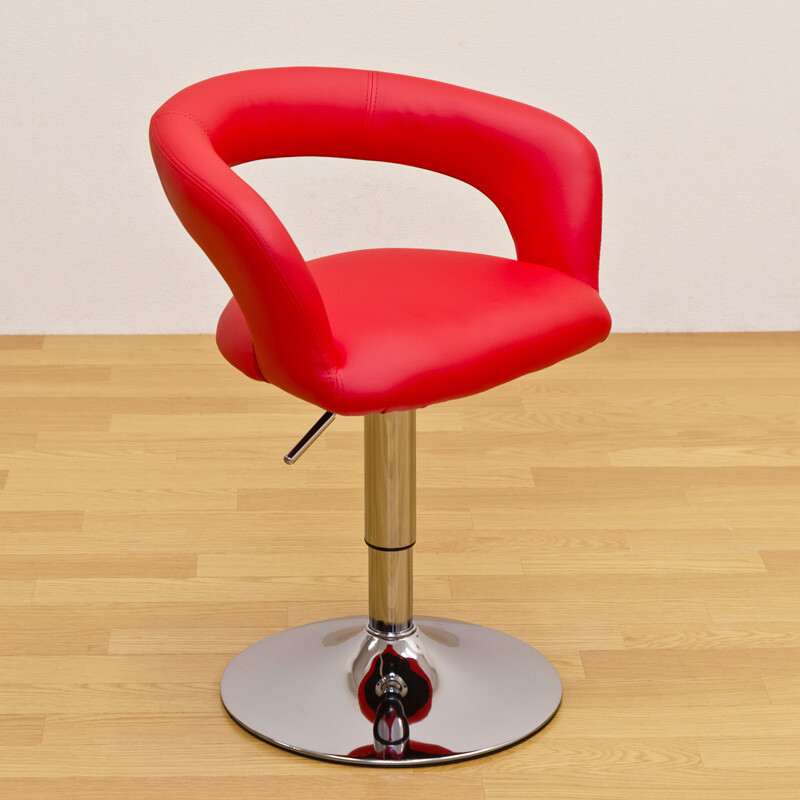 SKB DCTB ダイニングチェア レッド 2脚 バーチェア拍卖