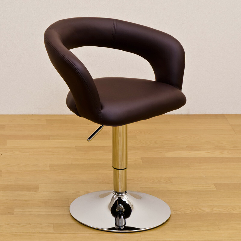 SKB DCTB ダイニングチェア ブラウン 2脚 バーチェア拍卖