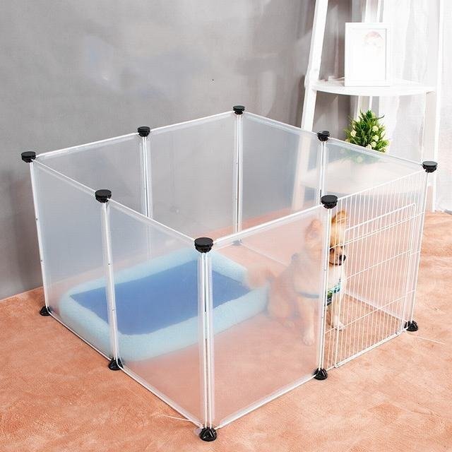 LRM2154★ペットフェンス ペットサークル ペット サークル 犬 猫 小動物 8枚組フェンス コーナー ペット用品 ペットゲージ ドッグサークル拍卖