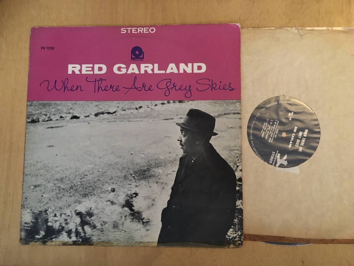 難あり VAN GELDER刻印 右紺 Red Garland / When There Are Grey Skies / Prestige拍卖