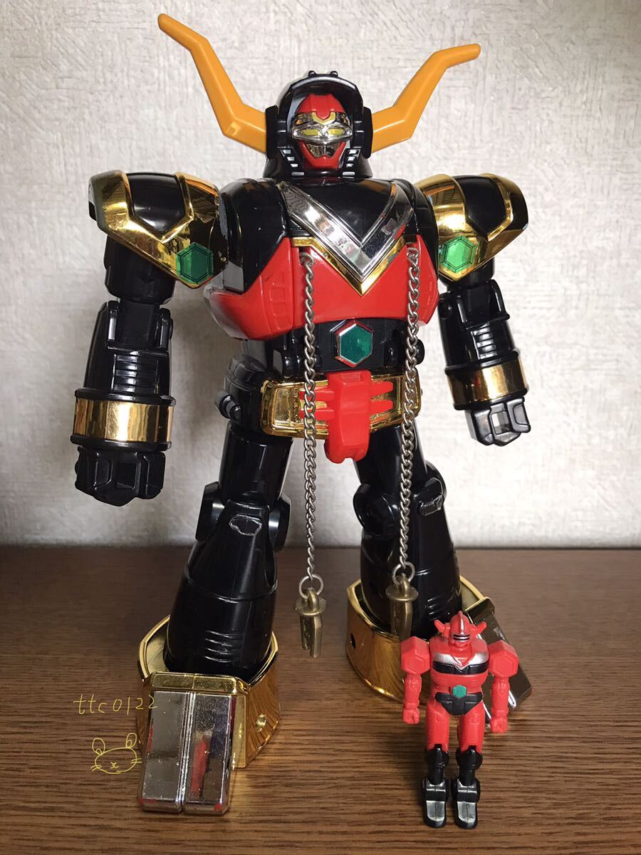 ジャンク品 バンダイ プラデラ 星獣戦隊ギンガマン 【ブルタウルス 武器欠品】送料660円拍卖