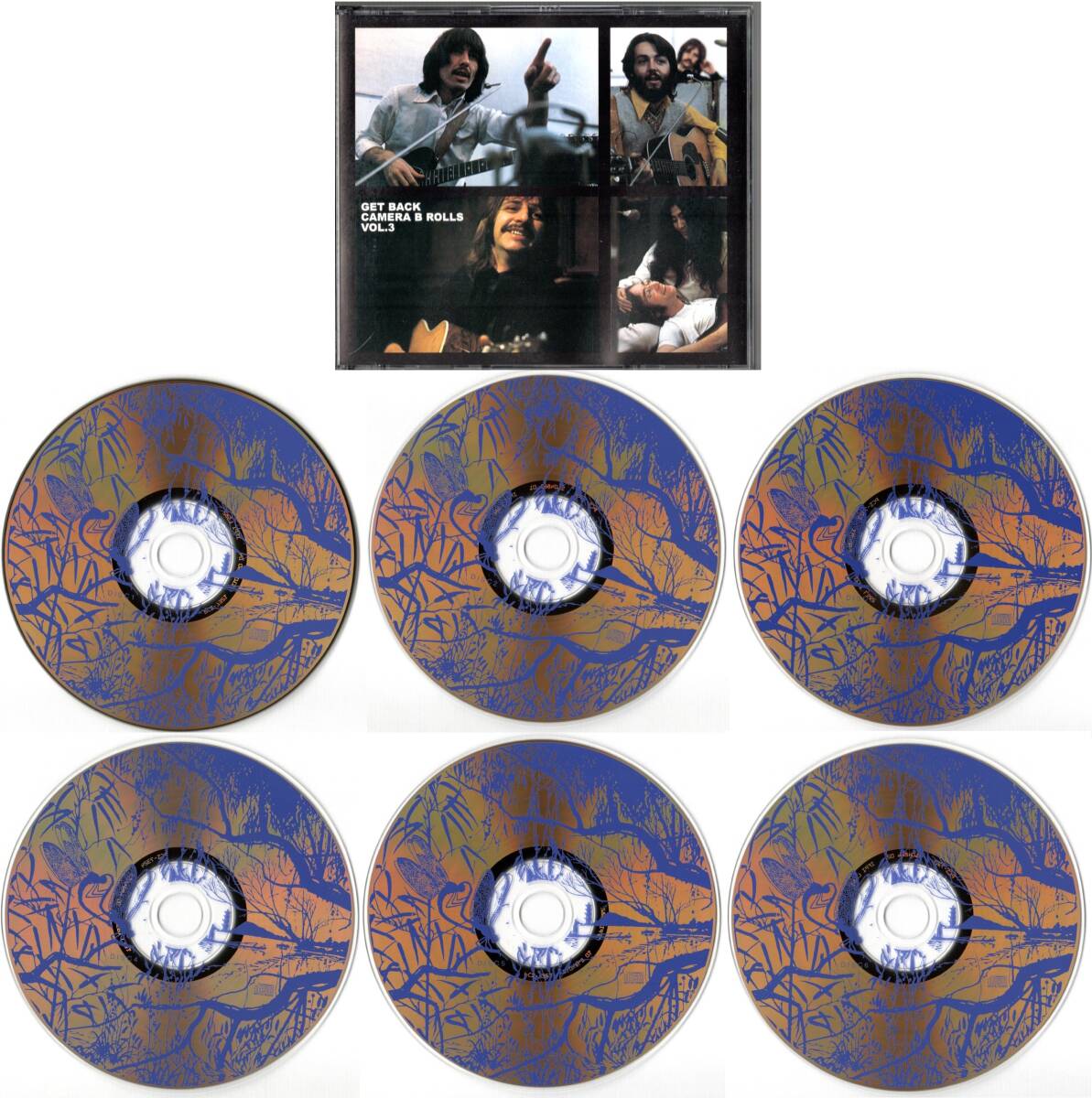 6CD ゴールドCD【(Quarter Apple)GET BACK B ROLLS VOL.3 (Japan 2002年製)】Beatles ビートルズ拍卖