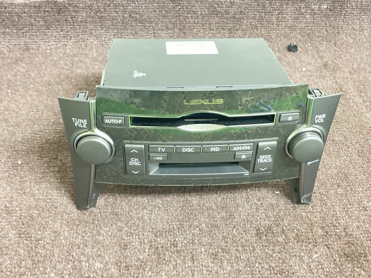 613 レクサス LS600h UVF45 CD/DVDデッキ 86120-50R80 中期拍卖
