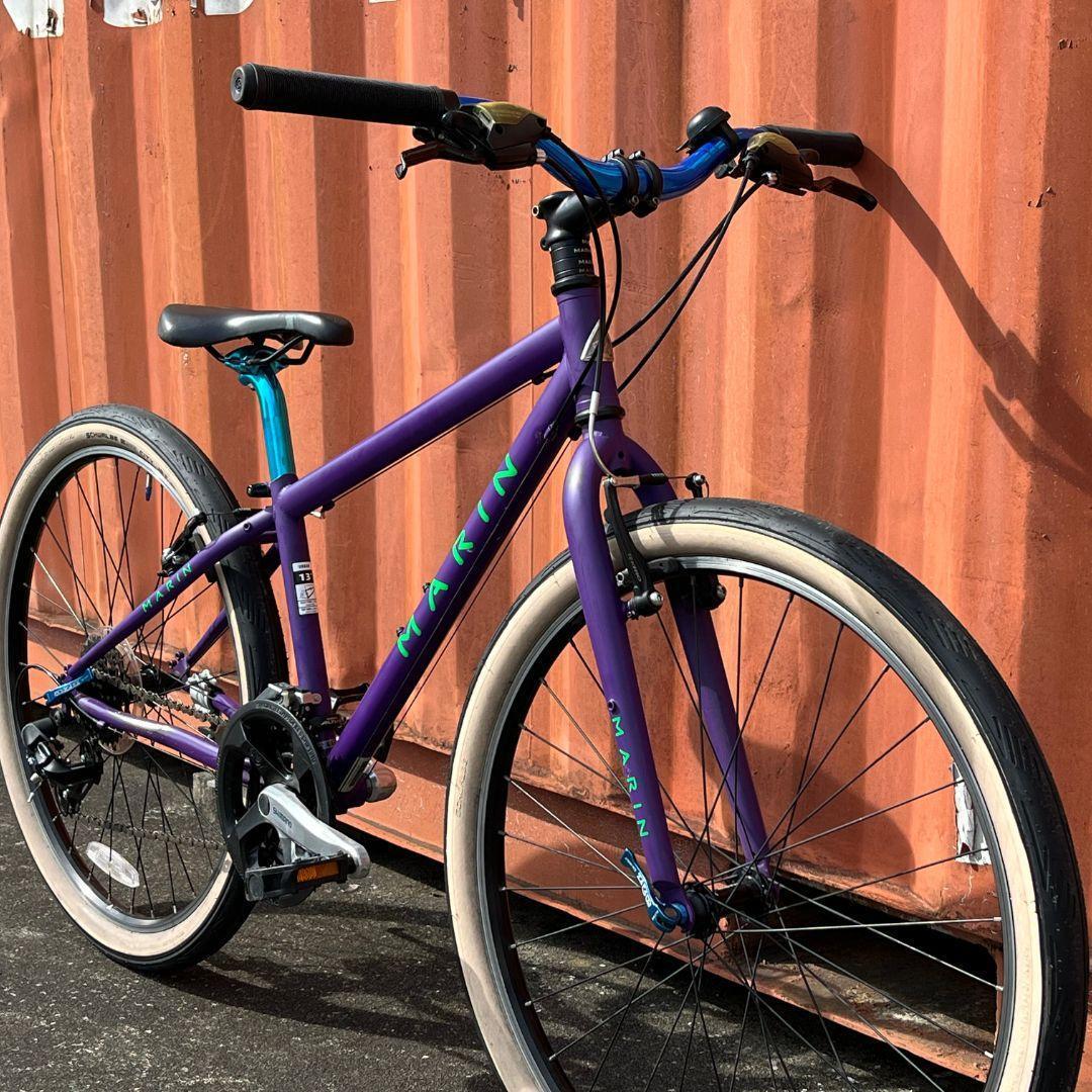 整備済み 送料込み クロスバイクカスタム MARIN MUIRWOODS SE 24ギア 13インチ拍卖