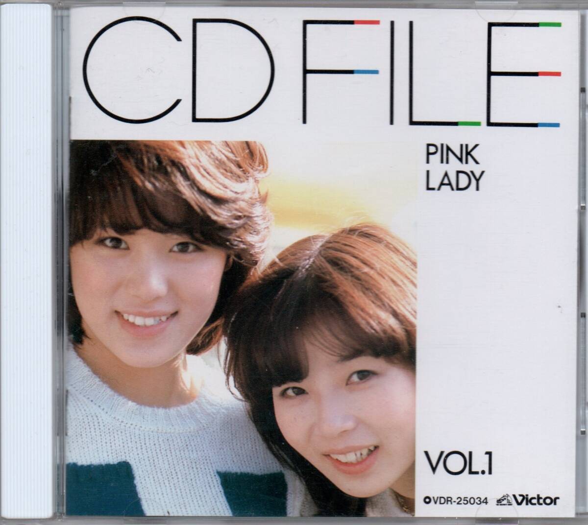 ピンク・レディー CDファイル Vol.1 CD FILE 1989年盤 VDR-25034 根本美鶴代 ミー 未唯 mie 増田啓子 ケイ 増田惠子拍卖