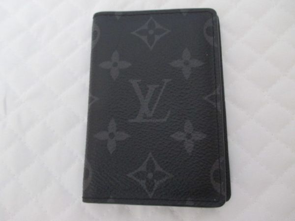 L2637【LOUIS VUITTON/ルイヴィトン】モノグラム/エクリプス/オーガナイザー ドゥ ボッシュ/カードケース/名刺入れ/黒・ブラック系/USED拍卖
