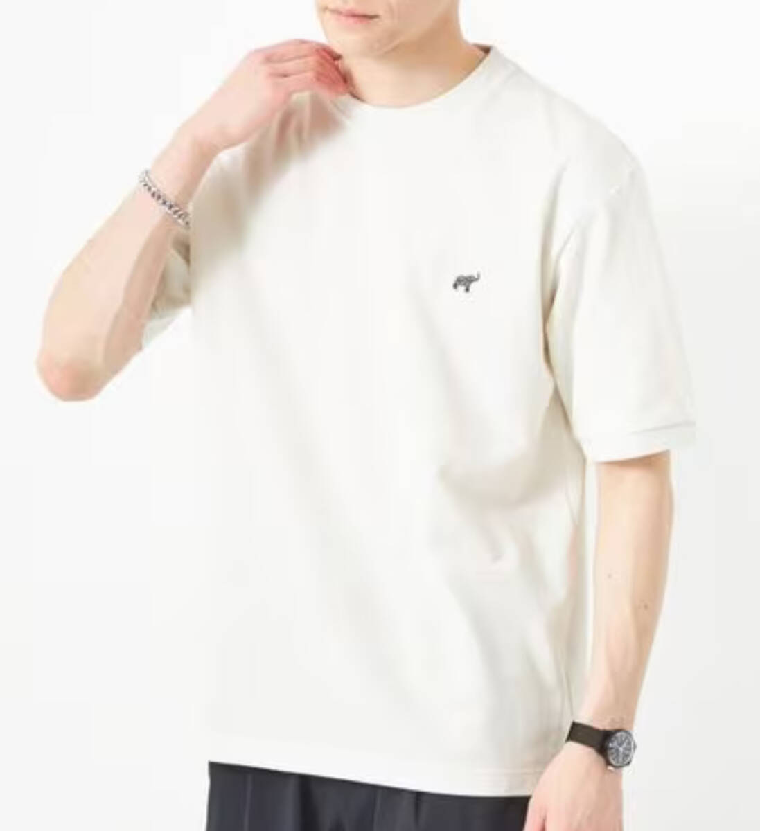 green label relaxing ドライクリーン 半袖 Tシャツ -吸水速乾・抗菌- ホワイト Mサイズ拍卖