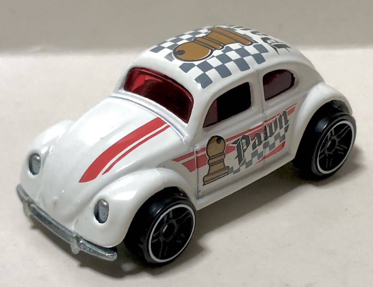 レア Voawagen Beetle フォルクス ワーゲン ビートル Larry Wood ラリーウッド 2018 Check Mate チェス ポーン White ホワイト 絶版拍卖