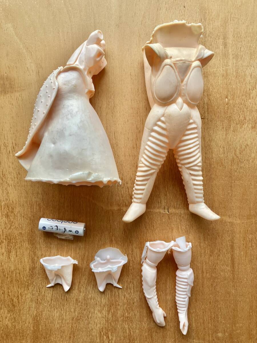 :海洋堂 ゼットン ソフビキット テストショット 肌色 1/200スケール KAIYODO 検索 ビリケン ボークス マルサン ブルマァク拍卖