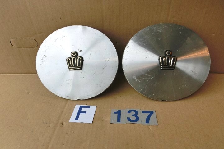 KP-315-8 トヨタ 130系 クラウン 純正ホイール センターキャップ 2枚セット 205mmφ No.7781拍卖